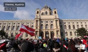 U Beču masovni protesti zbog najavljenog produžetka epidemioloških mjera