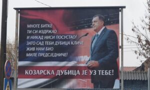 Jake riječi podrške Dodiku: Zato sad tebi Dubica kliče, živ nam bio, Mile, predsjedniče