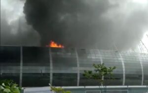 Strašna slika iz zemlje fudbala: U plamenu čuveni brazilski stadion! VIDEO