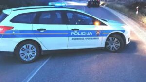 Povrijeđeni policajci: Bježao od patrole, pa udario u policijski auto