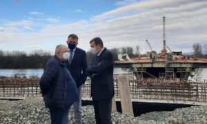 Mitrović u Gradišci: Most gotov do kraja iduće godine