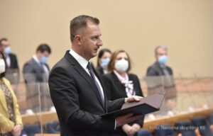 Položio svečanu zakletvu: Nedeljko Ćorić izabran za ministra saobraćaja i veza