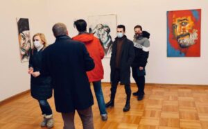 Banski dvor: Otvorena izložba “Portreti i još ponešto” slikara Ognjena Radumila FOTO