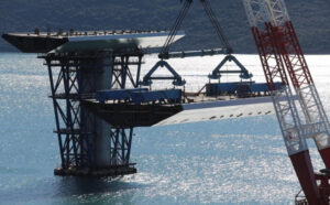 Pelješki most se spaja s kopnom! Plenković očekuje da posao bude završen do juna 2022.
