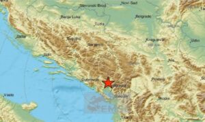 Žarište na dubini od osam kilometara: Zemljotres zatresao Crnu Goru FOTO