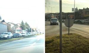 Vozači strpljenje: Gužva na Zapadnom tranzitu u Banjaluci VIDEO