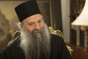 Patrijarh Porfirije: Cijenim žrtvu naroda u Crnoj Gori u borbi protiv Zakona o slobodi vjeroispovesti