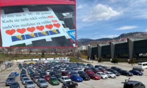“Ovo je đir za ovaj grad”: Vožnja kroz Sarajevo u znak podrške Bogiću Bogićeviću VIDEO