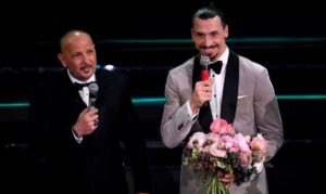 Mihajlović i Ibrahimović blistali na Sanremu pjevajući popularni italijanski hit VIDEO
