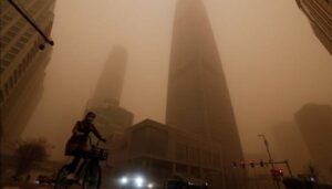 Pješčana oluja zahvatila Peking