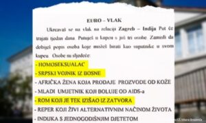 Skandal u Hrvatskoj: Učenici birali između srpskog vojnika, Roma, homoseksualca…