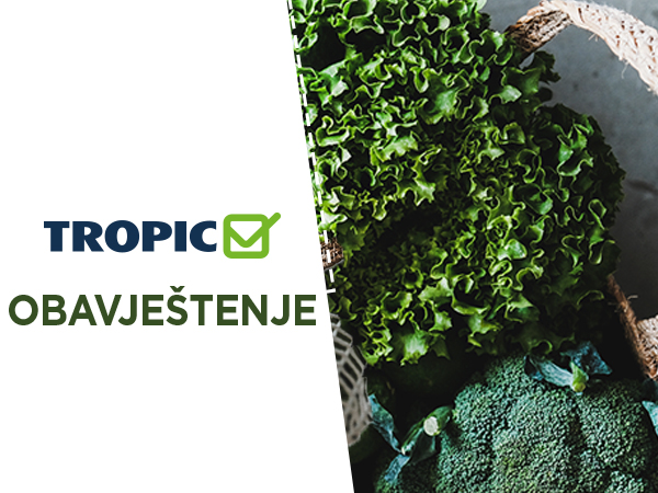 Tropic potvrdio: Rade svi naši marketi osim jednog u Bijeljini