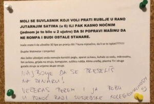 Komšije se svađaju zbog pranja veša: Popravi tu mašinu da ne lupa i budi ostale stanare