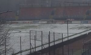 Snijeg ne prestaje da pada! Loše vrijeme u Banjaluci odgodilo utakmicu Borca i Klisa