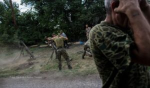 Ukrajinska vojska granatirala selo Logvinovo