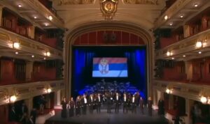 Dan pobjede: Dodik, Vučić i Čubrilović na akademiji u Beogradu
