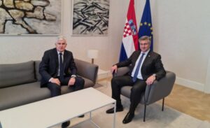 Razgovor Čovića i Plenkovića: Konsenzusom do rješavanja izbornog zakonodavstva