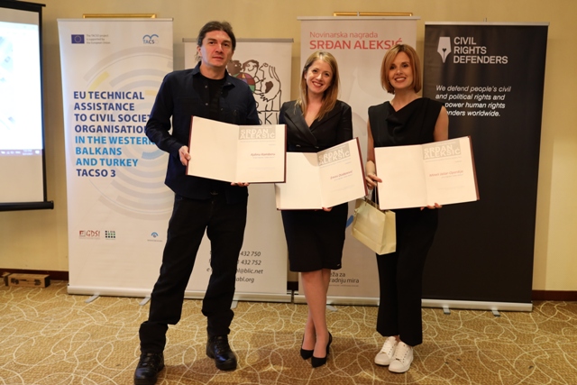 Po deseti put dodijeljena novinarska nagrada “Srđan Aleksić”