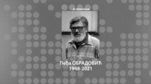 Još jedan gubitak za svijet kulture: Nakon kraće bolesti umro reditelj Peđa Obradović