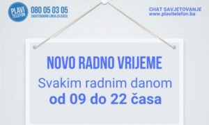 Pomoć Banjalučanima! “Plavi telefon” zbog duplo više poziva radi pet sati duže