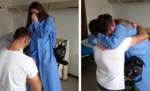 Bura emocija! Ljekari pomogli mladiću da zaprosi djevojku dok vodi borbu za život