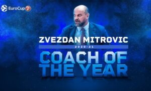 Nagrada je otišla u “prave ruke”: Zvezdan Mitrović najbolji trener Evrokupa