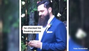Suprug godine: Mladoženja provjeravao mobilni čekajući mladu kod oltara VIDEO