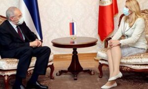 “Jačanje ekonomskih veza”: Cvijanovićeva sa novoimenovim ambasadorom Turske u BiH