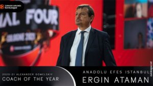 Ergin Ataman trener godine Evrolige