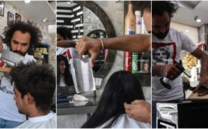 Najluđi frizerski salon ikada: Mušterije šiša satarom, bakljom, slomljenim staklom i čekićem