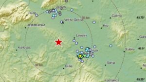 Potres magnitude 2.6 između Zagreba i Siska