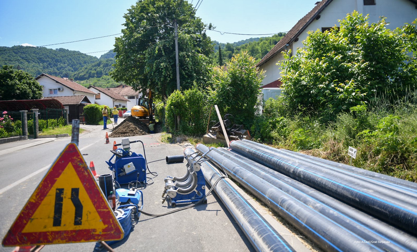 Radovi u ovom dijelu Banjaluke: Nove vodovodne cijevi za oko 60 domaćinstava