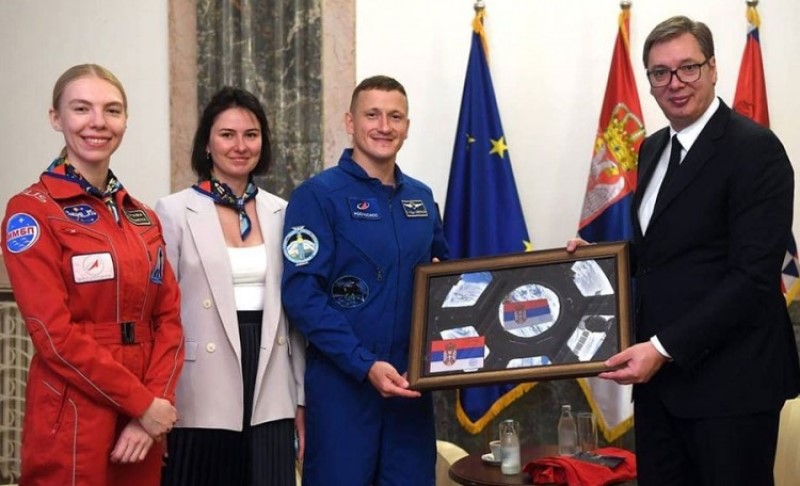 Proveo 185 dana u orbiti pa došao u Srbiju: Vučić ugostio ruskog astronauta