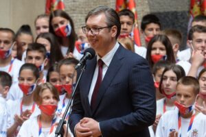 “Srbija je vaša otadžbina”: Vučić primio mlade sportiste iz Srpske i Kosova i Metohije