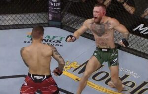 McGregor doživio tešku povredu u prvoj rundi, Poirieru pripala borba VIDEO