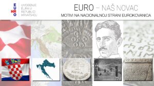 Predloženi motivi: Tesla na hrvatskoj kovanici evra od 50, 20 i 10 centi