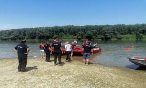 Trening spasavanja na vodi održan na Savi u Bijeljini