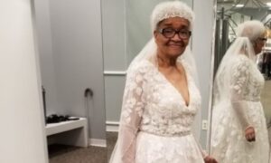 Unuka ispunila baki san: Poslije 70 godina obukla vjenčanicu