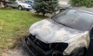 Policiju alarmirala buktinja: Vatra “progutala” automobil “golf 6”