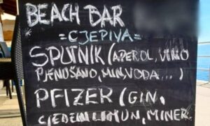 Kafić nudi zanimljive koktele: Ovdje možete popiti Fajzer, Sputnjik, Modernu…