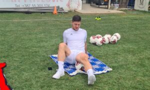 Luka Jović stigao u Bijeljinu: Napadač Real Madrida trenira u rodnom mjestu VIDEO