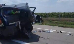 Težak sudar na auto-putu: Povrijeđeno devetoro ljudi