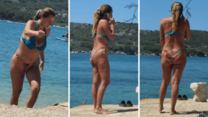 Nives bez fotošopa: Celulit na plaži, seks bomba na Instagramu FOTO