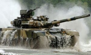 Prebrzo u krivinu… Ruski vojnici prevrnuli 40 tona težak tenk VIDEO
