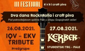 Dani rokenrola: Treći festival zanatskog piva na Palama 26. i 27. avgusta