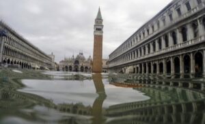 Nevrijeme širom Italije: U Veneciji za vikend poplavljen Trg svetog Marka VIDEO