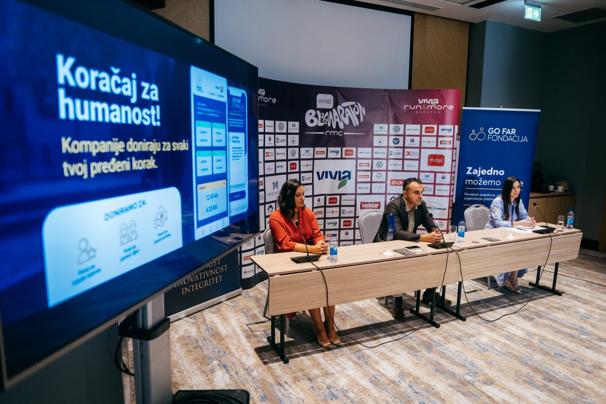 GO FAR Fondacija pozvala građane: Preuzmi aplikaciju i “Koračaj za humanost” VIDEO