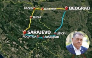 Dodik nije zadovoljan: Nema konkretnih podataka o autoputu Sarajevo-Beograd