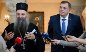 Patrijarh Porfirije stiže u Doboj: Dočeku Njegove svetosti prisustvuje i Dodik