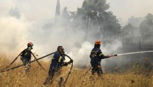 Vatrena stihija prijeti! Ponovo bukti požar na Eviji, vatrogasci pozvali mještane da se evakuišu
